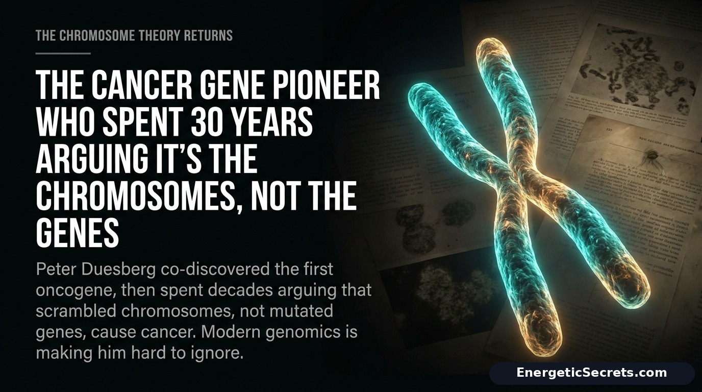 The Cancer Gene Pioneer Who Spent 30 Years Arguing It's the Chromosomes, Not the Genes