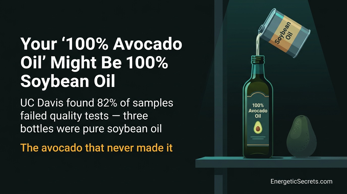 Shocking Truth: Your "Healthy Avocado Oil" May Be Industrial Seed Oil
