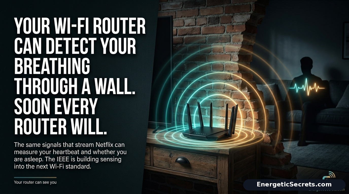 Your Wi-Fi Router Is Watching You Breathe  - The Future of Surveillance Is Terrifying!