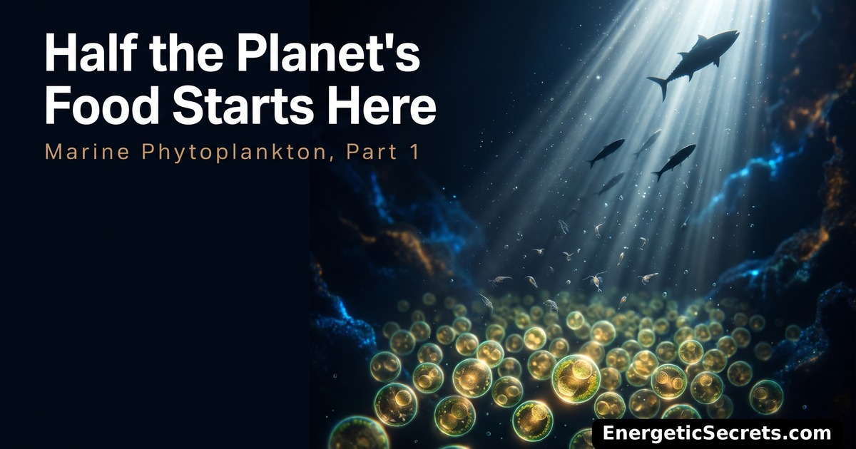 The Ocean's Real Nutrition Was Never the Water