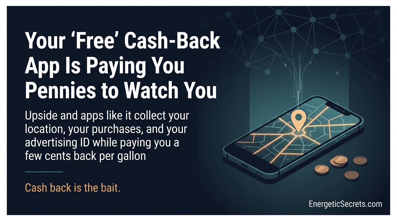 Your "Free" Cash-Back App Is Paying You Pennies to Watch You